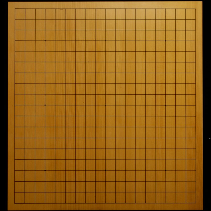 本榧　碁盤　囲碁 本榧碁盤77-5259