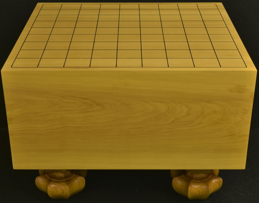 将棋盤 本榧（中国産） 柾目 5.6寸