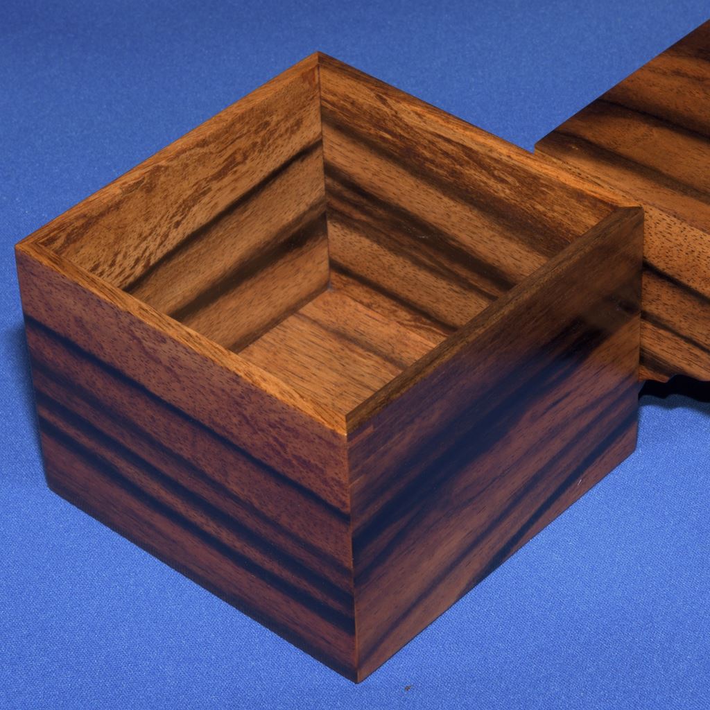 駒箱　本桑　摺漆　吉田宏介作