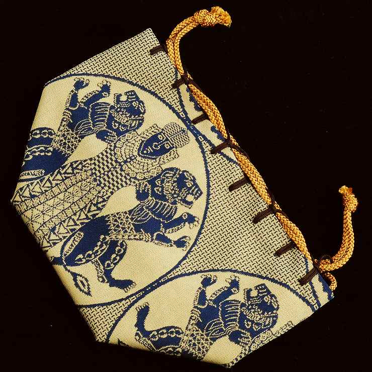 駒袋　正絹 龍村美術織物