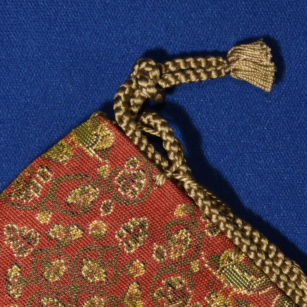 駒袋 正絹金襴（龍村美術織物製）I