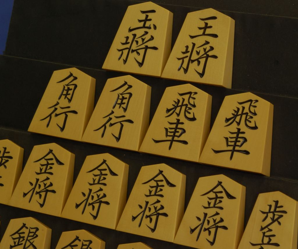 将棋駒 天一作 菱湖書 彫駒 将棋駒 天一作 菱湖書 彫駒