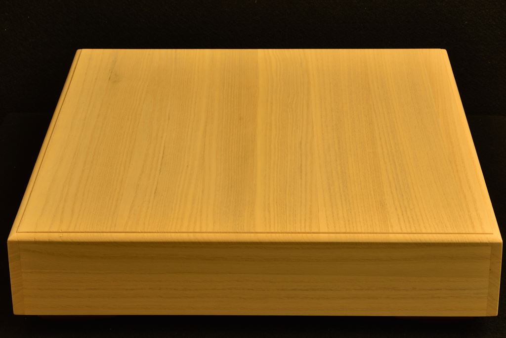 将棋盤 ヒバ20号卓上 一枚板駒脚付