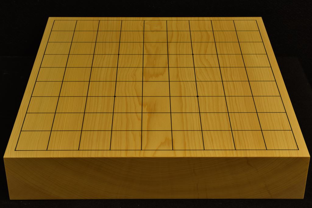 卓上将棋盤　本榧(日本、日向産)一枚板　t6328