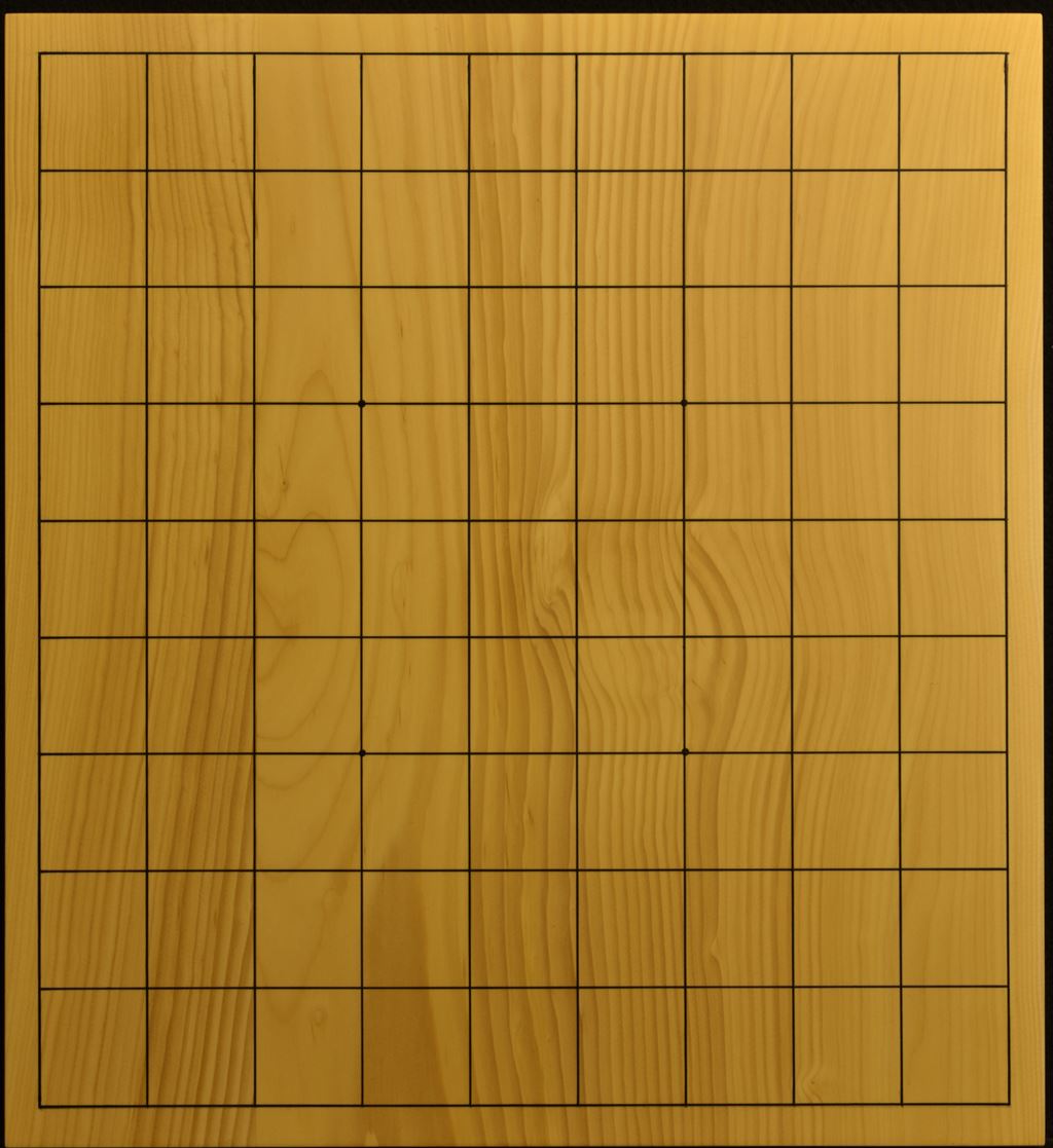 卓上将棋盤 本榧(日本産) t6342