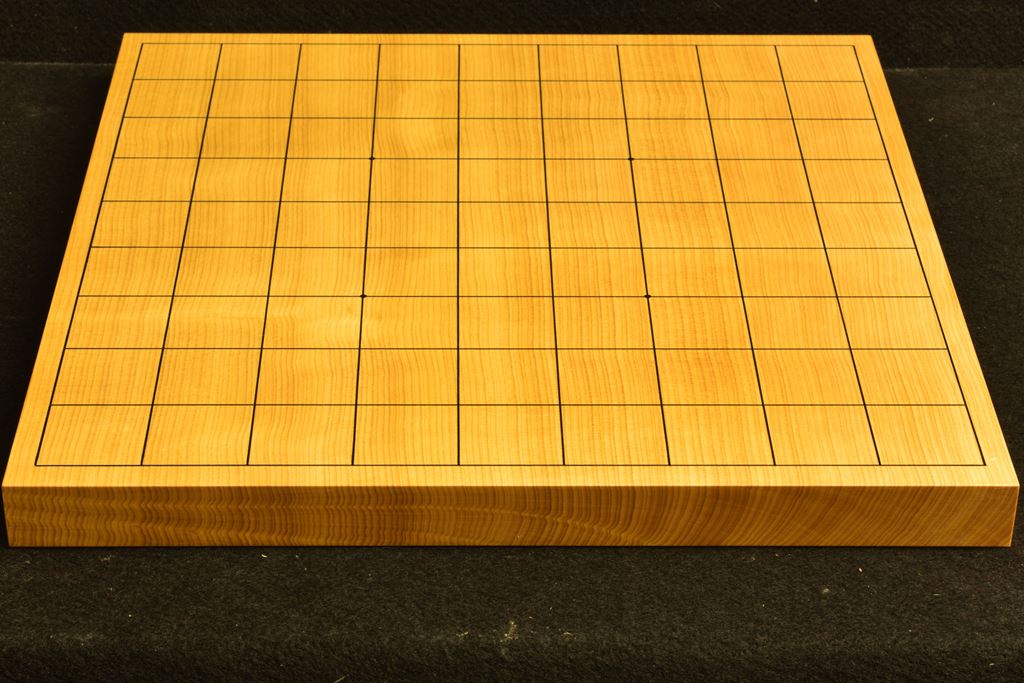 卓上将棋盤　本榧(中国産)　一枚板　t6343