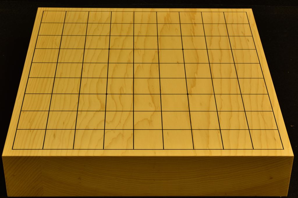 卓上将棋盤 本榧(日本産) t6357