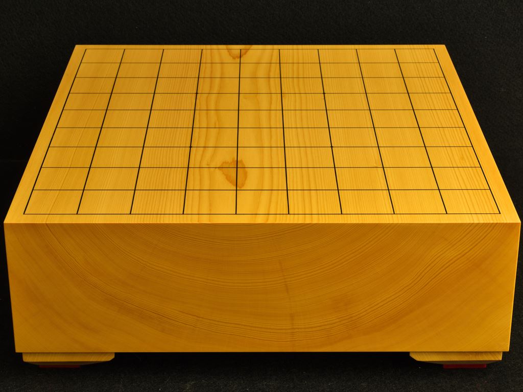 卓上将棋盤 本榧(日本産)一枚板 t6495