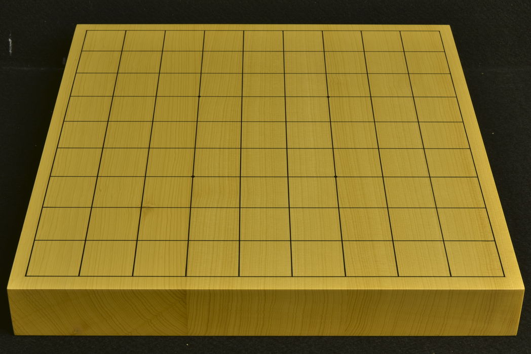 卓上将棋盤 本榧（日本産） t6858