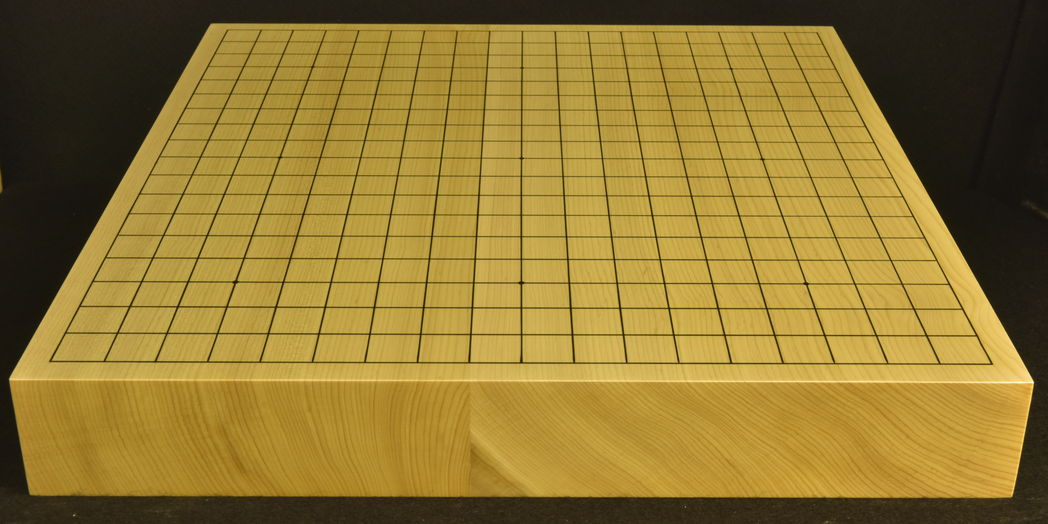 碁盤　榧 日向産本榧碁盤 7寸柾目
